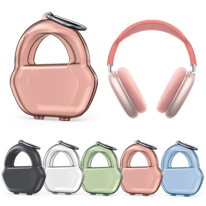 Funda protectora para auriculares PP Jelly Color para AirPods Max, con gancho