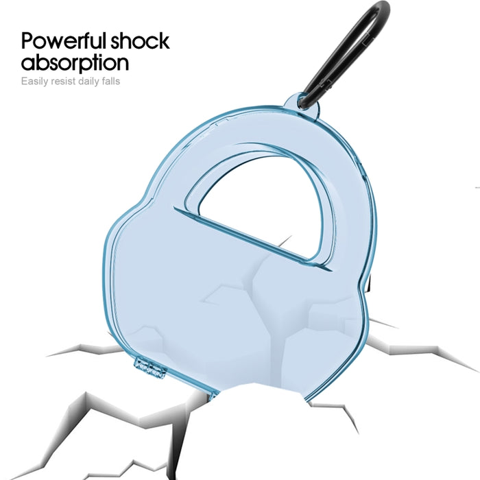 Funda protectora para auriculares PP Jelly Color para AirPods Max, con gancho