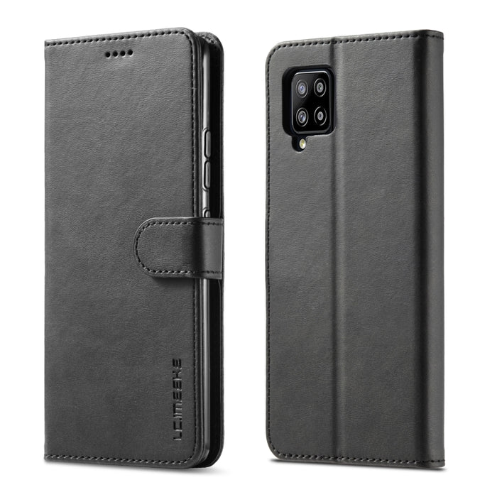 LC.IMEEKE Estuche de cuero con tapa horizontal con textura de becerro con soporte y ranuras para tarjetas y billetera, For Samsung Galaxy A42 5G, For Samsung Galaxy S21 5G, For Samsung Galaxy S21+ 5G, For Samsung Galaxy S21 Ultra 5G                    ...