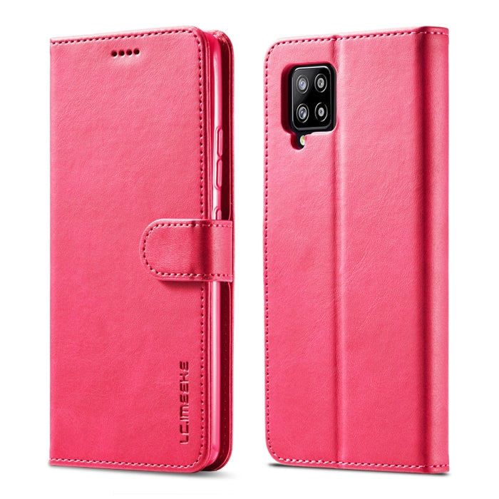 LC.IMEEKE Estuche de cuero con tapa horizontal con textura de becerro con soporte y ranuras para tarjetas y billetera, For Samsung Galaxy A42 5G, For Samsung Galaxy S21 5G, For Samsung Galaxy S21+ 5G, For Samsung Galaxy S21 Ultra 5G                    ...