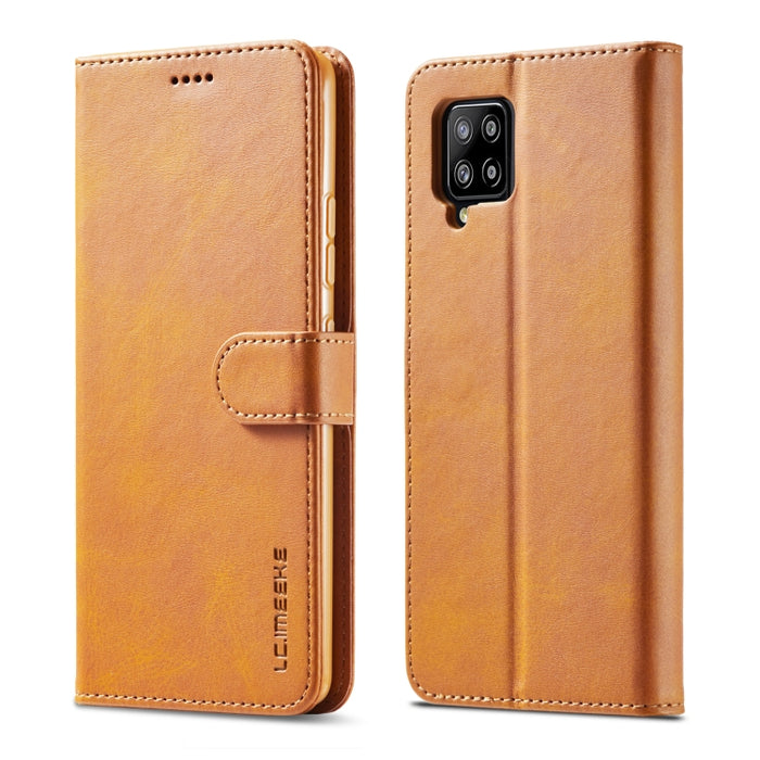 LC.IMEEKE Estuche de cuero con tapa horizontal con textura de becerro con soporte y ranuras para tarjetas y billetera, For Samsung Galaxy A42 5G, For Samsung Galaxy S21 5G, For Samsung Galaxy S21+ 5G, For Samsung Galaxy S21 Ultra 5G                    ...