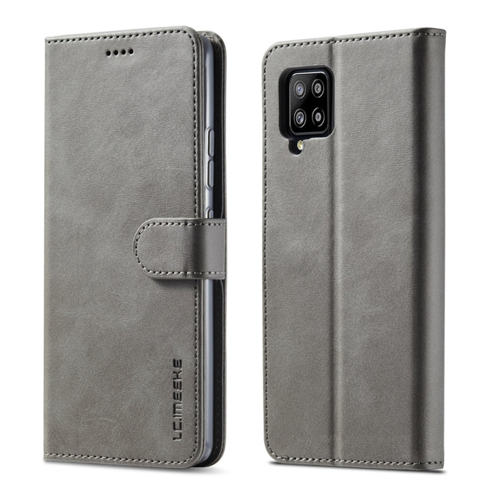 LC.IMEEKE Estuche de cuero con tapa horizontal con textura de becerro con soporte y ranuras para tarjetas y billetera, For Samsung Galaxy A42 5G, For Samsung Galaxy S21 5G, For Samsung Galaxy S21+ 5G, For Samsung Galaxy S21 Ultra 5G                    ...