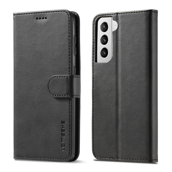 LC.IMEEKE Estuche de cuero con tapa horizontal con textura de becerro con soporte y ranuras para tarjetas y billetera, For Samsung Galaxy A42 5G, For Samsung Galaxy S21 5G, For Samsung Galaxy S21+ 5G, For Samsung Galaxy S21 Ultra 5G                    ...
