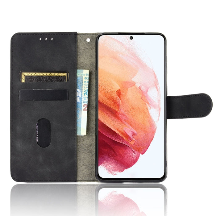 Funda de piel sintética con textura de piel de becerro con tapa horizontal y hebilla magnética con soporte, ranuras para tarjetas y cartera, For Samsung Galaxy S21 5G, For Samsung Galaxy S21+ 5G, For Samsung Galaxy S21 Ultra 5G, For Samsung Galaxy A72 ...