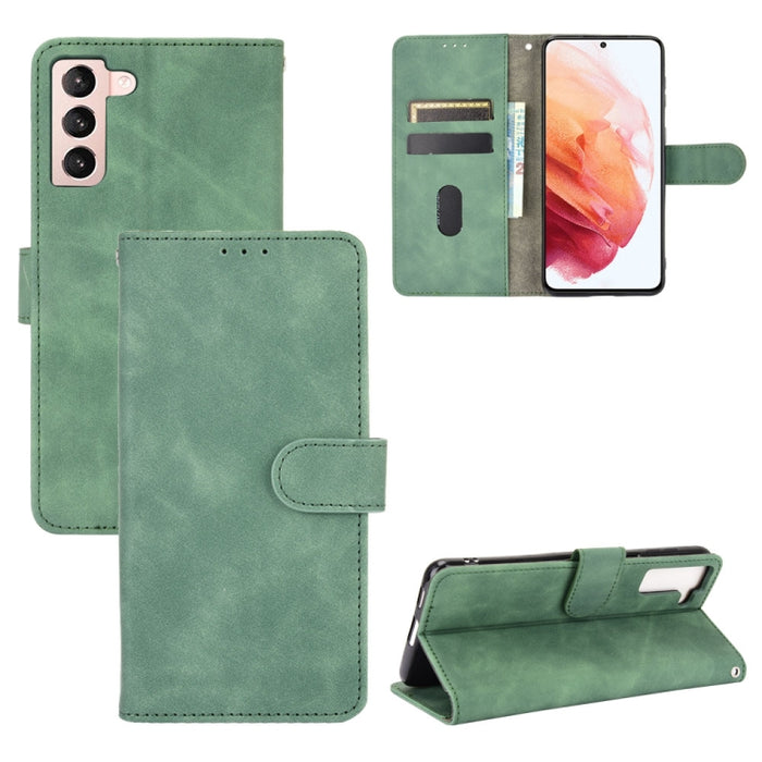 Funda de piel sintética con textura de piel de becerro con tapa horizontal y hebilla magnética con soporte, ranuras para tarjetas y cartera, For Samsung Galaxy S21 5G, For Samsung Galaxy S21+ 5G, For Samsung Galaxy S21 Ultra 5G, For Samsung Galaxy A72 ...