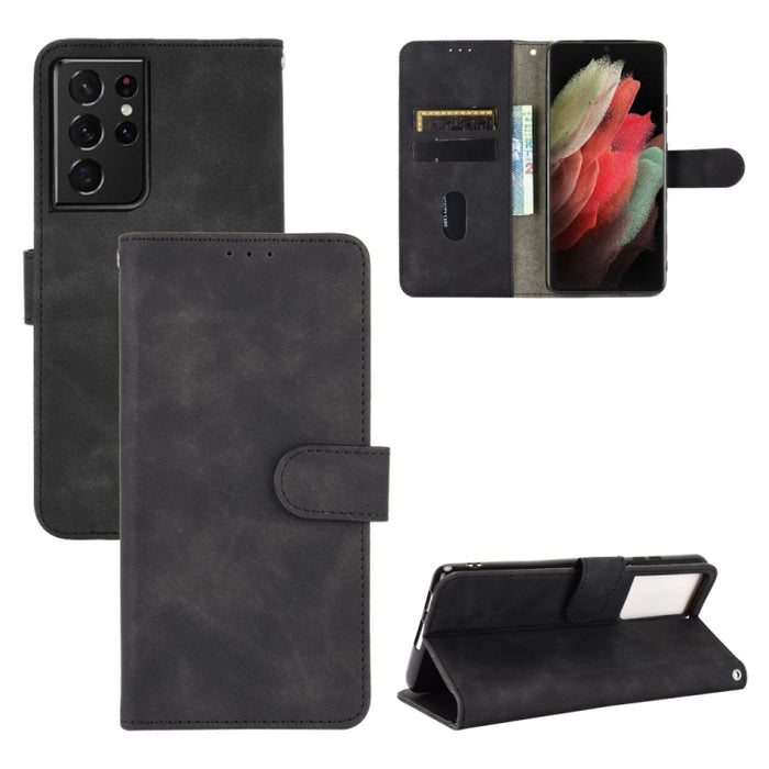 Funda de piel sintética con textura de piel de becerro con tapa horizontal y hebilla magnética con soporte, ranuras para tarjetas y cartera, For Samsung Galaxy S21 5G, For Samsung Galaxy S21+ 5G, For Samsung Galaxy S21 Ultra 5G, For Samsung Galaxy A72 ...