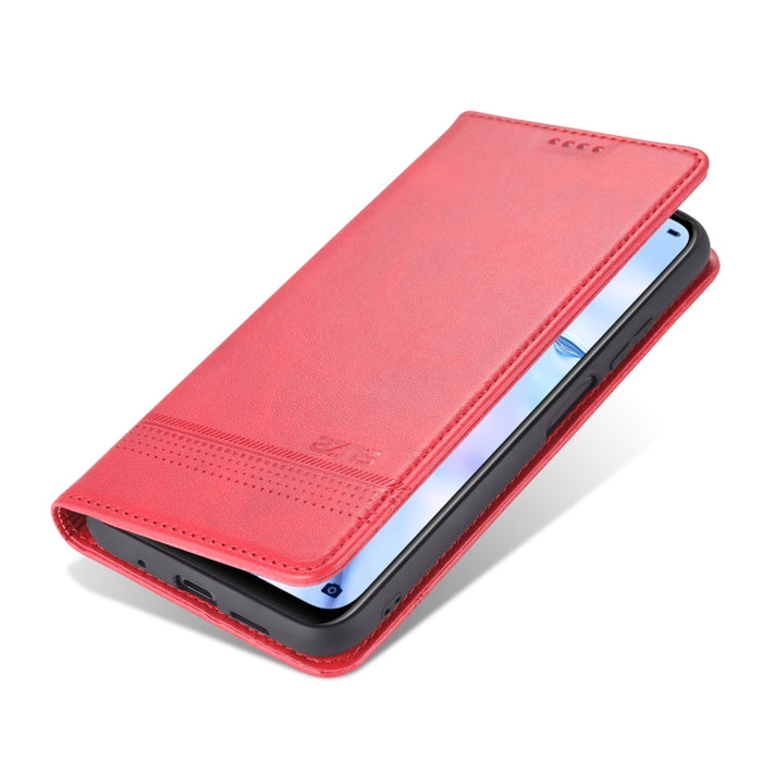 AZNS Estuche de cuero con tapa horizontal con textura de becerro magnético con ranuras para tarjetas y soporte y billetera, For Xiaomi Poco M3, For Xiaomi Redmi Note 9, For Oppo A73(4G)2020, For Oppo F17, For Oppo A92s