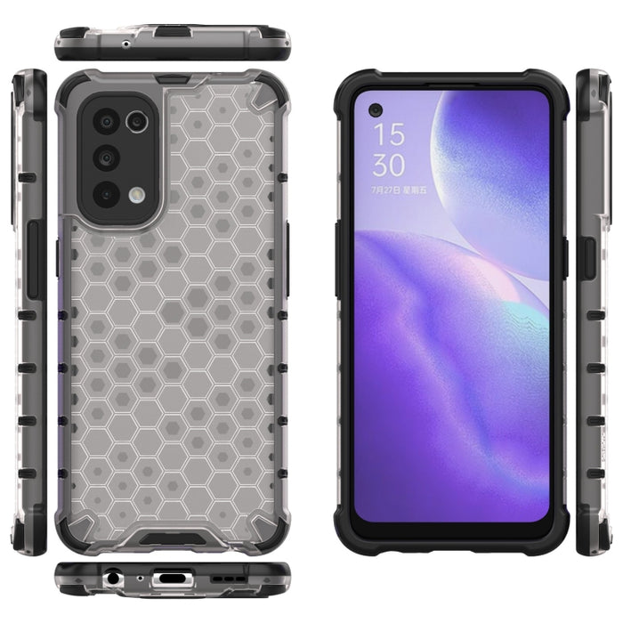 Estuche PC + TPU a prueba de golpes Honeycomb, For Oppo Reno5 5G, For Oppo Reno5 Pro 5G, For Xiaomi Redmi Note 9 4G, For Xiaomi Redmi Note 9 5G, For Xiaomi Poco M3, For Samsung Galaxy A12, For Samsung Galaxy A32 5G, For Samsung Galaxy A52 5G