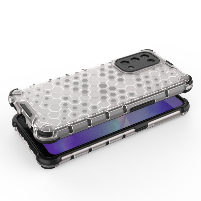 Estuche PC + TPU a prueba de golpes Honeycomb, For Oppo Reno5 5G, For Oppo Reno5 Pro 5G, For Xiaomi Redmi Note 9 4G, For Xiaomi Redmi Note 9 5G, For Xiaomi Poco M3, For Samsung Galaxy A12, For Samsung Galaxy A32 5G, For Samsung Galaxy A52 5G