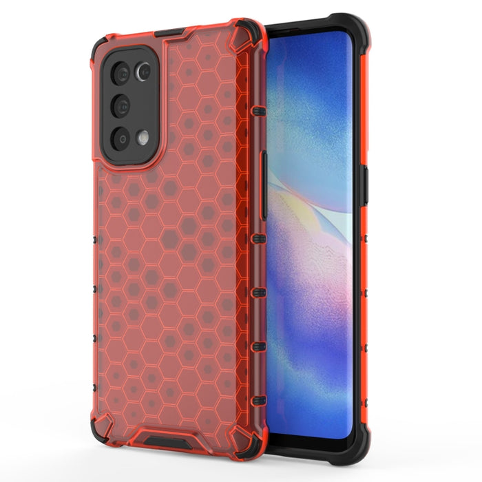 Estuche PC + TPU a prueba de golpes Honeycomb, For Oppo Reno5 5G, For Oppo Reno5 Pro 5G, For Xiaomi Redmi Note 9 4G, For Xiaomi Redmi Note 9 5G, For Xiaomi Poco M3, For Samsung Galaxy A12, For Samsung Galaxy A32 5G, For Samsung Galaxy A52 5G