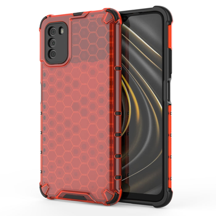 Estuche PC + TPU a prueba de golpes Honeycomb, For Oppo Reno5 5G, For Oppo Reno5 Pro 5G, For Xiaomi Redmi Note 9 4G, For Xiaomi Redmi Note 9 5G, For Xiaomi Poco M3, For Samsung Galaxy A12, For Samsung Galaxy A32 5G, For Samsung Galaxy A52 5G