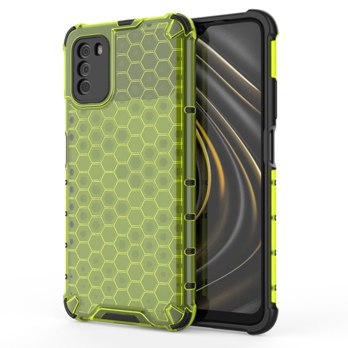 Estuche PC + TPU a prueba de golpes Honeycomb, For Oppo Reno5 5G, For Oppo Reno5 Pro 5G, For Xiaomi Redmi Note 9 4G, For Xiaomi Redmi Note 9 5G, For Xiaomi Poco M3, For Samsung Galaxy A12, For Samsung Galaxy A32 5G, For Samsung Galaxy A52 5G