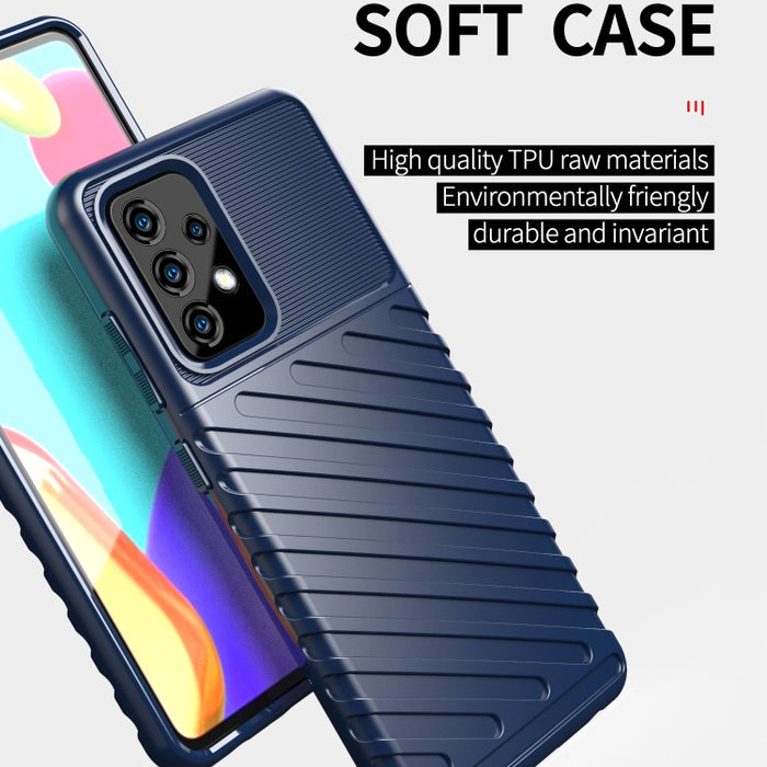 Estuche blando protector de TPU a prueba de golpes Thunderbolt, For Xiaomi Redmi Note 9 5G, For Samsung Galaxy A12, For Samsung Galaxy A02s, For Samsung Galaxy A32, For Samsung Galaxy A52 5G / 4G, For Samsung Galaxy A72 5G / 4G, For OnePlus 9          ...