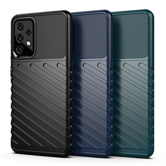 Estuche blando protector de TPU a prueba de golpes Thunderbolt, For Xiaomi Redmi Note 9 5G, For Samsung Galaxy A12, For Samsung Galaxy A02s, For Samsung Galaxy A32, For Samsung Galaxy A52 5G / 4G, For Samsung Galaxy A72 5G / 4G, For OnePlus 9          ...