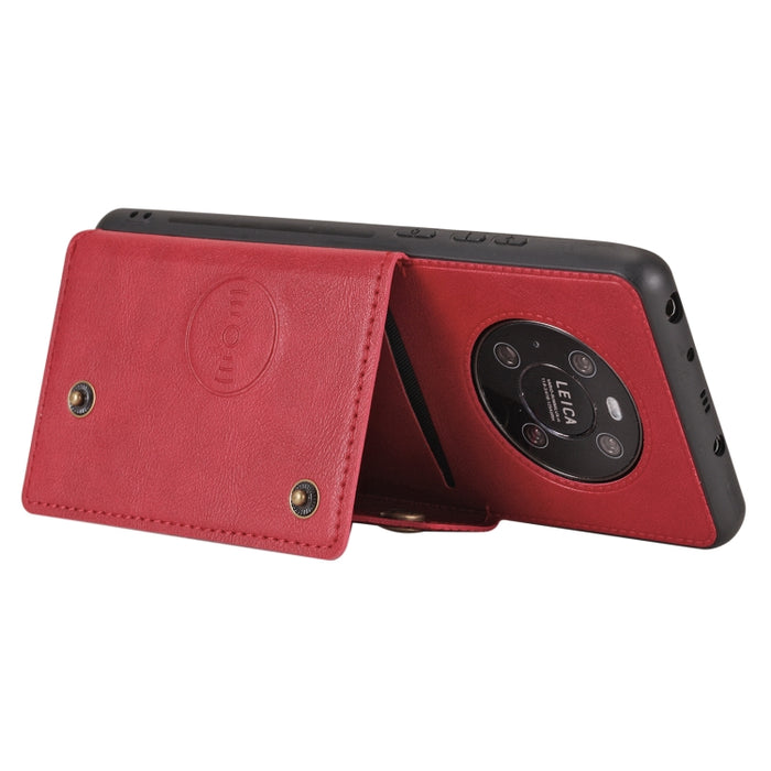 Estuche protector magnético a prueba de golpes con doble hebilla PU + TPU con ranura para tarjeta y soporte, For Huawei Mate 40, For Huawei Mate 40 Pro, For Huawei Y7a, For Samsung Galaxy A02s (EU Version), For Samsung Galaxy A12                       ...
