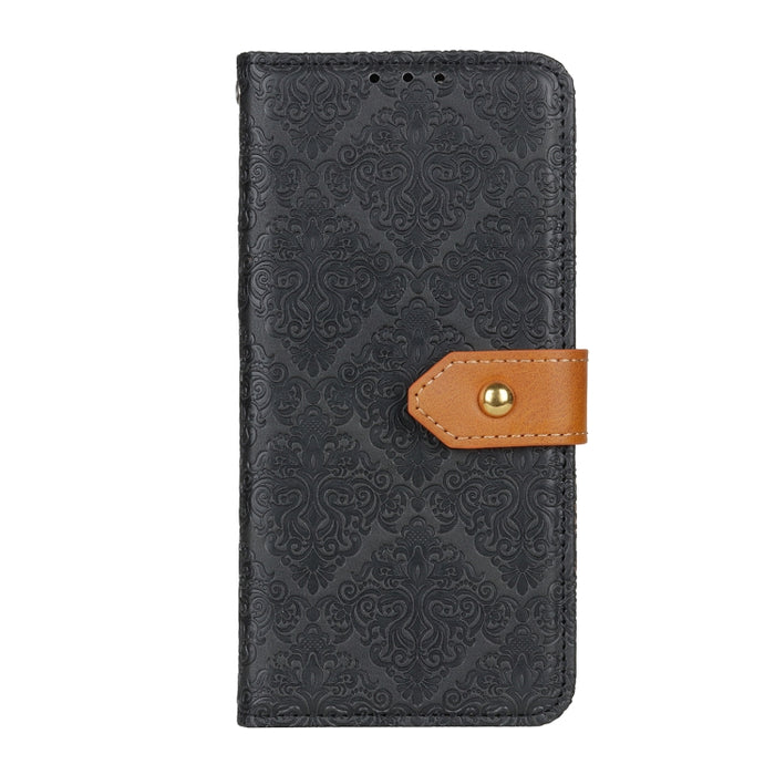 Estuche de cuero de PU con tapa horizontal y hebilla de cobre en relieve floral europeo con soporte y ranuras para tarjetas y billetera y marco de fotos, For Xiaomi Mi 10 Lite 5G, For Xiaomi Mi 10T Lite 5G, For Sony Xperia L4, For Xiaomi Mi 10T & 10T P...