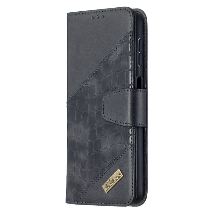Funda de cuero PU con tapa horizontal y textura de cocodrilo a juego con billetera y soporte y ranuras para tarjetas, For Samsung Galaxy A32 5G, For Samsung Galaxy A52 5G, For Samsung Galaxy A72 5G / 4G, For Xiaomi Poco M3