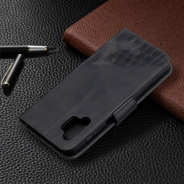 Funda de cuero PU con tapa horizontal y textura de cocodrilo a juego con billetera y soporte y ranuras para tarjetas, For Samsung Galaxy A32 5G, For Samsung Galaxy A52 5G, For Samsung Galaxy A72 5G / 4G, For Xiaomi Poco M3