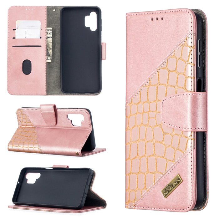 Funda de cuero PU con tapa horizontal y textura de cocodrilo a juego con billetera y soporte y ranuras para tarjetas, For Samsung Galaxy A32 5G, For Samsung Galaxy A52 5G, For Samsung Galaxy A72 5G / 4G, For Xiaomi Poco M3