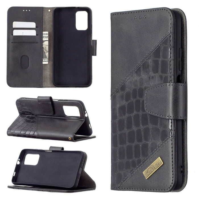 Funda de cuero PU con tapa horizontal y textura de cocodrilo a juego con billetera y soporte y ranuras para tarjetas, For Samsung Galaxy A32 5G, For Samsung Galaxy A52 5G, For Samsung Galaxy A72 5G / 4G, For Xiaomi Poco M3