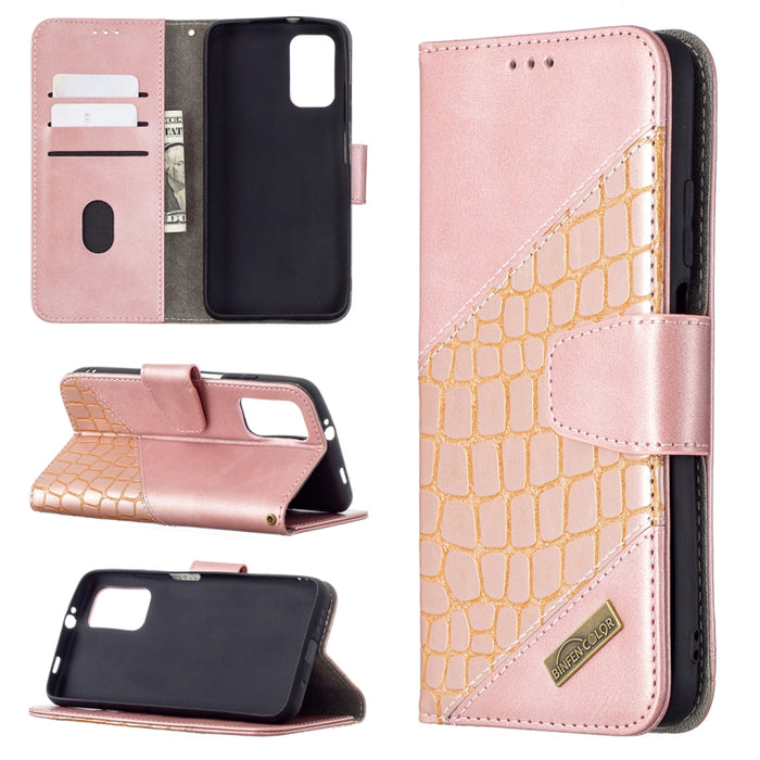 Funda de cuero PU con tapa horizontal y textura de cocodrilo a juego con billetera y soporte y ranuras para tarjetas, For Samsung Galaxy A32 5G, For Samsung Galaxy A52 5G, For Samsung Galaxy A72 5G / 4G, For Xiaomi Poco M3