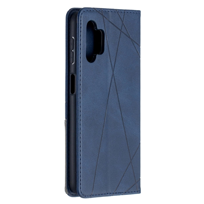 Estuche de cuero con tapa horizontal magnética invisible prismática con soporte y ranuras para tarjetas y marco de fotos, For Samsung Galaxy A32 5G, For Samsung Galaxy A52 5G, For Samsung Galaxy A72 5G, For Xiaomi Poco M3