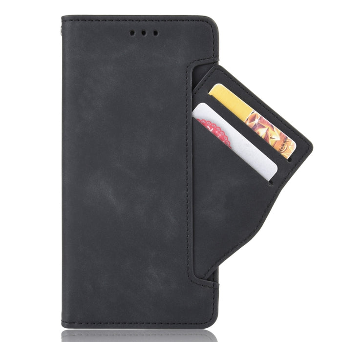 Estuche de cuero con tapa horizontal con patrón de piel de becerro con soporte y ranuras para tarjetas y marco de fotos, For Samsung Galaxy A02s, For Samsung Galaxy A52 5G, For Samsung Galaxy A72 5G / 4G, For Samsung Galaxy S21+ 5G                     ...