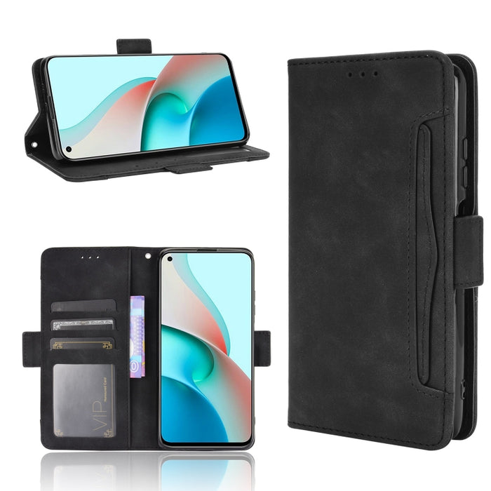 Estuche de cuero con tapa horizontal con patrón de piel de becerro con soporte y ranuras para tarjetas y marco de fotos, For Samsung Galaxy A02s, For Samsung Galaxy A52 5G, For Samsung Galaxy A72 5G / 4G, For Samsung Galaxy S21+ 5G                     ...