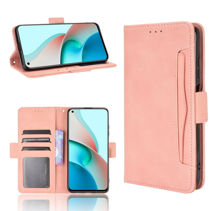 Estuche de cuero con tapa horizontal con patrón de piel de becerro con soporte y ranuras para tarjetas y marco de fotos, For Samsung Galaxy A02s, For Samsung Galaxy A52 5G, For Samsung Galaxy A72 5G / 4G, For Samsung Galaxy S21+ 5G                     ...