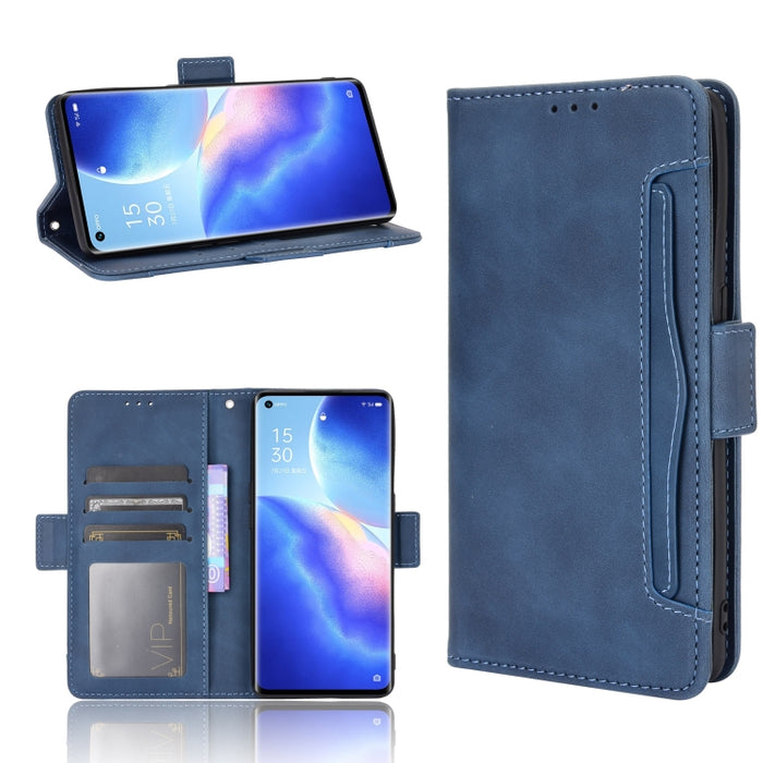Estuche de cuero con tapa horizontal con patrón de piel de becerro con soporte y ranuras para tarjetas y marco de fotos, For Samsung Galaxy A02s, For Samsung Galaxy A52 5G, For Samsung Galaxy A72 5G / 4G, For Samsung Galaxy S21+ 5G                     ...