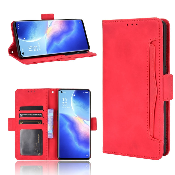 Estuche de cuero con tapa horizontal con patrón de piel de becerro con soporte y ranuras para tarjetas y marco de fotos, For Samsung Galaxy A02s, For Samsung Galaxy A52 5G, For Samsung Galaxy A72 5G / 4G, For Samsung Galaxy S21+ 5G                     ...