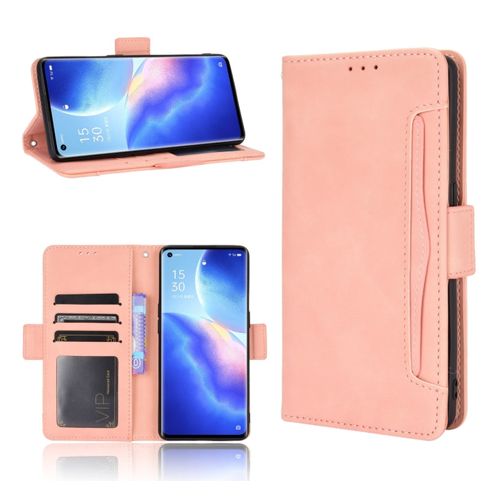 Estuche de cuero con tapa horizontal con patrón de piel de becerro con soporte y ranuras para tarjetas y marco de fotos, For Samsung Galaxy A02s, For Samsung Galaxy A52 5G, For Samsung Galaxy A72 5G / 4G, For Samsung Galaxy S21+ 5G                     ...