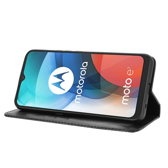 Hebilla magnética Retro Crazy Horse Texture Funda de cuero con tapa horizontal con soporte y ranuras para tarjetas y marco de fotos, For Motorola Moto E7, For OPPO Reno5 5G, For OPPO Reno5 Pro 5G, For Xiaomi Redmi 9T/ 9 Power                           ...