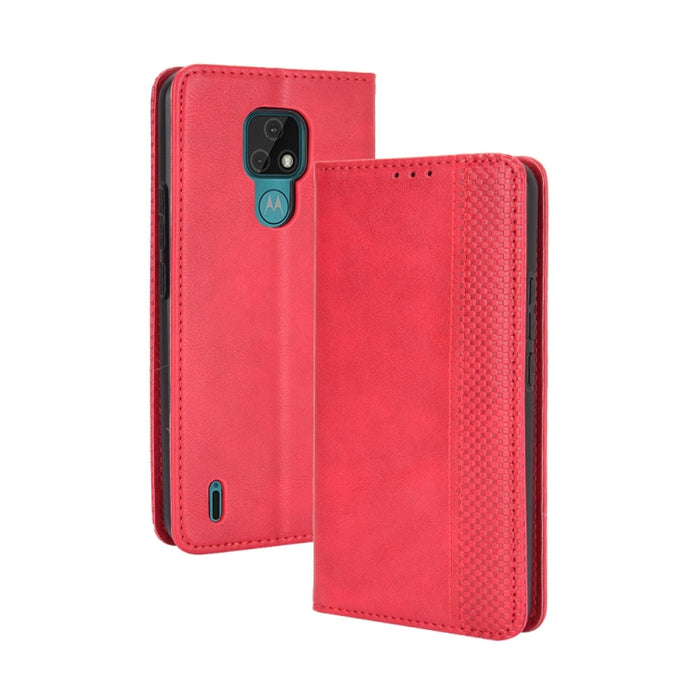 Hebilla magnética Retro Crazy Horse Texture Funda de cuero con tapa horizontal con soporte y ranuras para tarjetas y marco de fotos, For Motorola Moto E7, For OPPO Reno5 5G, For OPPO Reno5 Pro 5G, For Xiaomi Redmi 9T/ 9 Power                           ...