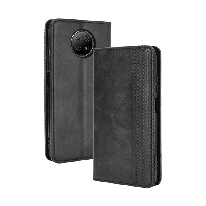 Hebilla magnética Retro Crazy Horse Texture Funda de cuero con tapa horizontal con soporte y ranuras para tarjetas y marco de fotos, For Motorola Moto E7, For OPPO Reno5 5G, For OPPO Reno5 Pro 5G, For Xiaomi Redmi 9T/ 9 Power                           ...