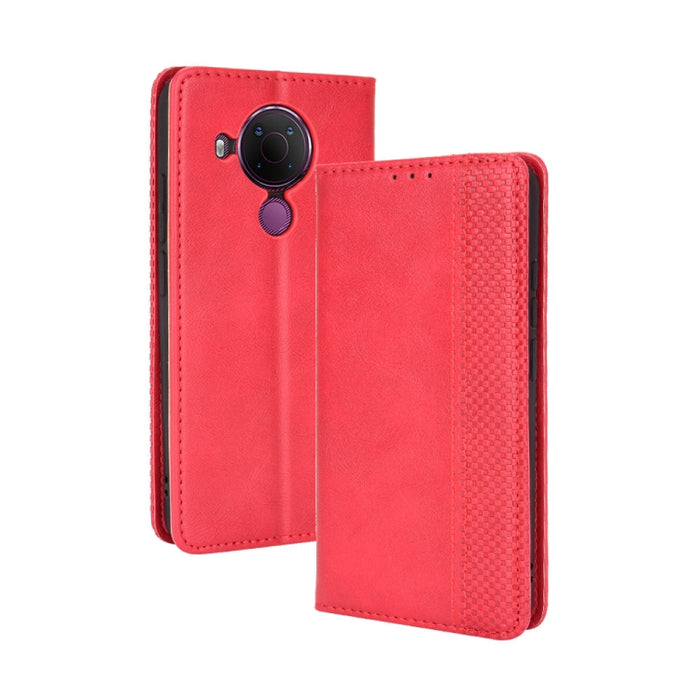 Hebilla magnética Retro Crazy Horse Texture Funda de cuero con tapa horizontal con soporte y ranuras para tarjetas y marco de fotos, For Motorola Moto E7, For OPPO Reno5 5G, For OPPO Reno5 Pro 5G, For Xiaomi Redmi 9T/ 9 Power                           ...