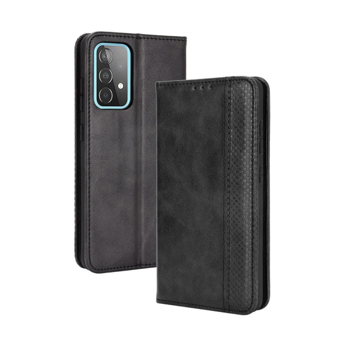 Hebilla magnética Retro Crazy Horse Texture Funda de cuero con tapa horizontal con soporte y ranuras para tarjetas y marco de fotos, For Motorola Moto E7, For OPPO Reno5 5G, For OPPO Reno5 Pro 5G, For Xiaomi Redmi 9T/ 9 Power                           ...