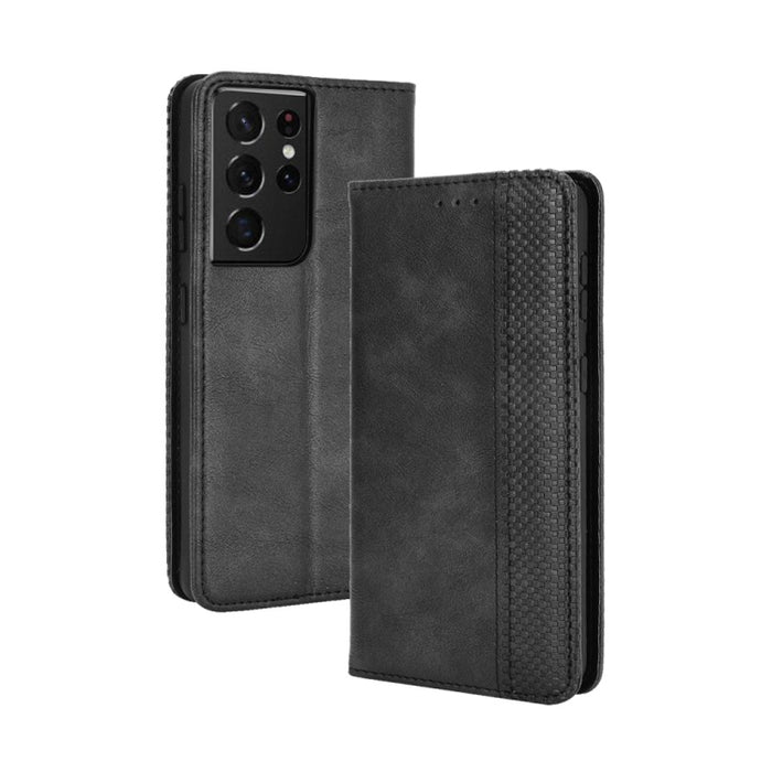 Hebilla magnética Retro Crazy Horse Texture Funda de cuero con tapa horizontal con soporte y ranuras para tarjetas y marco de fotos, For Motorola Moto E7, For OPPO Reno5 5G, For OPPO Reno5 Pro 5G, For Xiaomi Redmi 9T/ 9 Power                           ...
