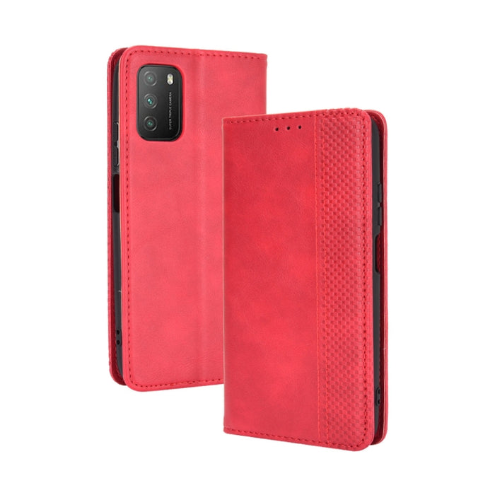Hebilla magnética Retro Crazy Horse Texture Funda de cuero con tapa horizontal con soporte y ranuras para tarjetas y marco de fotos, For Motorola Moto E7, For OPPO Reno5 5G, For OPPO Reno5 Pro 5G, For Xiaomi Redmi 9T/ 9 Power                           ...