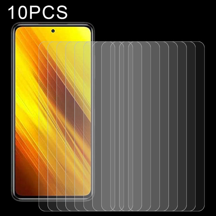 10 PCS 0.26mm 9H 2.5D Película de vidrio templado, For Xiaomi Redmi K40 (10 PCS), For Xiaomi Poco X3 (10 PCS), For Xiaomi Poco M3 (10 PCS), For Xiaomi Poco C3 (10 PCS), For Xiaomi Redmi 9A (10 PCS), For Xiaomi Redmi Note 9S / Note 10 Lite              ...