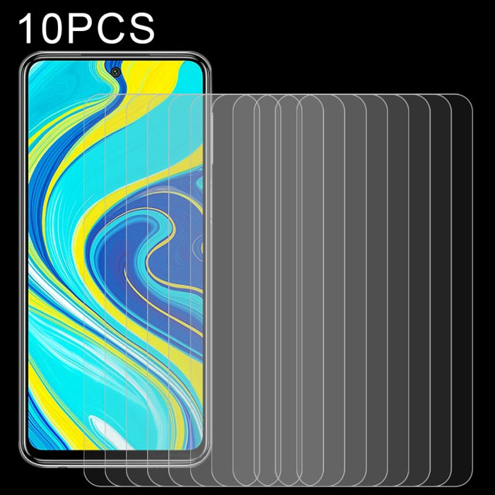10 PCS 0.26mm 9H 2.5D Película de vidrio templado, For Xiaomi Redmi K40 (10 PCS), For Xiaomi Poco X3 (10 PCS), For Xiaomi Poco M3 (10 PCS), For Xiaomi Poco C3 (10 PCS), For Xiaomi Redmi 9A (10 PCS), For Xiaomi Redmi Note 9S / Note 10 Lite              ...