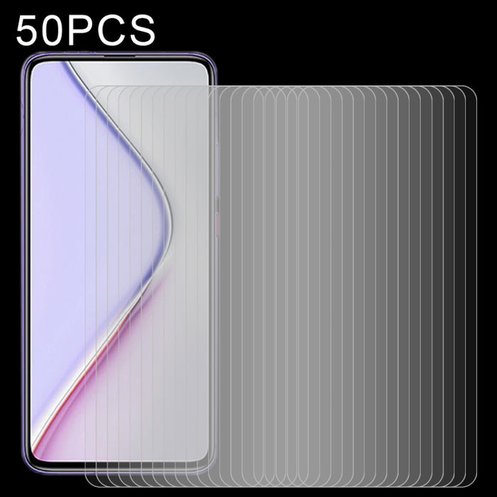 50 PCS 0.26mm 9H 2.5D Película de vidrio templado, For Xiaomi Redmi K40 (50 PCS), For Xiaomi Poco X3 (50 PCS), For Xiaomi Poco M3 (50 PCS), For Xiaomi Poco C3 (50 PCS), For Xiaomi Redmi 9A (50 PCS), For Xiaomi Redmi Note 9S (50 PCS)                    ...