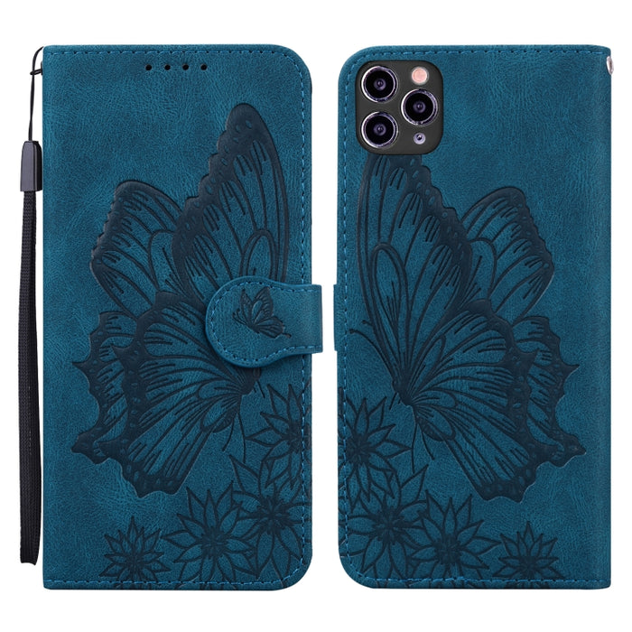 Estuche de cuero con tapa horizontal en relieve de mariposas con sensación de piel retro con soporte y ranuras para tarjetas y billetera, For iPhone 6 / 6s, For iPhone 6 Plus / 6s Plus, For iPhone SE 2022 / SE 2020 / 8 / 7, For iPhone 8 Plus / 7Plus   ...