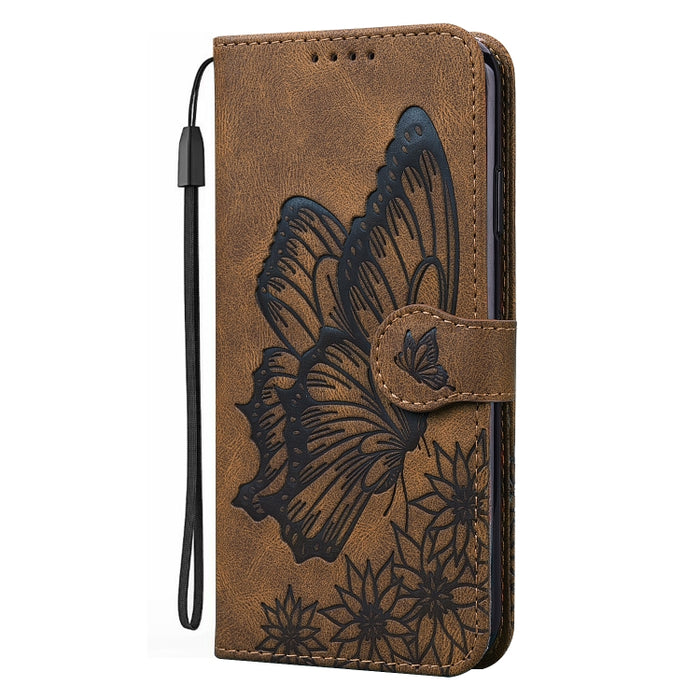 Estuche de cuero con tapa horizontal en relieve de mariposas con sensación de piel retro con soporte y ranuras para tarjetas y billetera, For Xiaomi Mi 10T Pro 5G, For Xiaomi Mi 10T Lite 5G