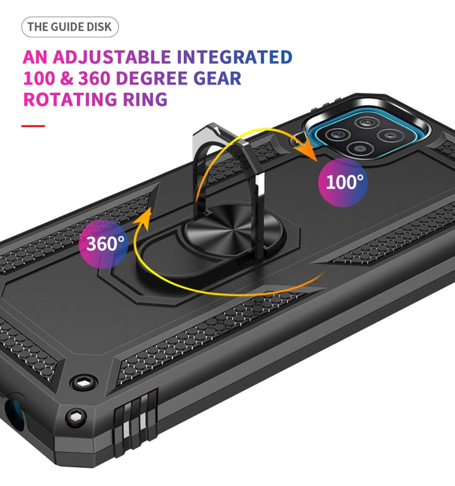 Funda protectora de TPU + PC a prueba de golpes con soporte giratorio de 360 grados, For Samsung Galaxy A12 5G, For Motorola Moto G9 Power, For Xiaomi Mi 10T Lite 5G
