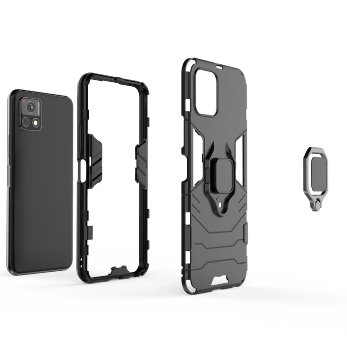 Funda protectora a prueba de golpes de PC + TPU con soporte de anillo magnético, For vivo Y52s 5G, For Xiaomi Mi 11, For Samsung Galaxy A02s(EU Edition)