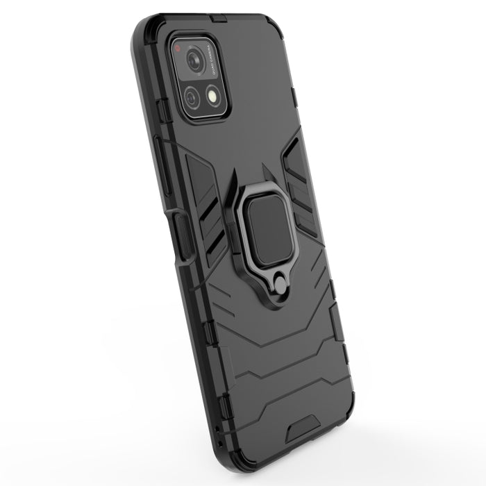 Funda protectora a prueba de golpes de PC + TPU con soporte de anillo magnético, For vivo Y52s 5G, For Xiaomi Mi 11, For Samsung Galaxy A02s(EU Edition)