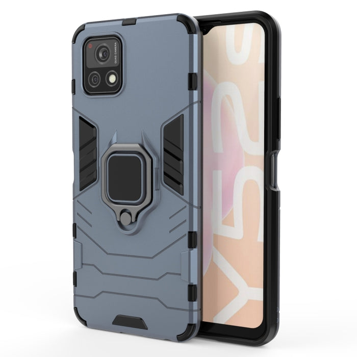Funda protectora a prueba de golpes de PC + TPU con soporte de anillo magnético, For vivo Y52s 5G, For Xiaomi Mi 11, For Samsung Galaxy A02s(EU Edition)