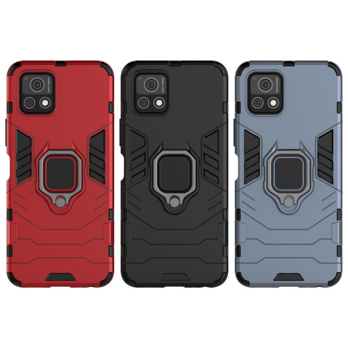 Funda protectora a prueba de golpes de PC + TPU con soporte de anillo magnético, For vivo Y52s 5G, For Xiaomi Mi 11, For Samsung Galaxy A02s(EU Edition)
