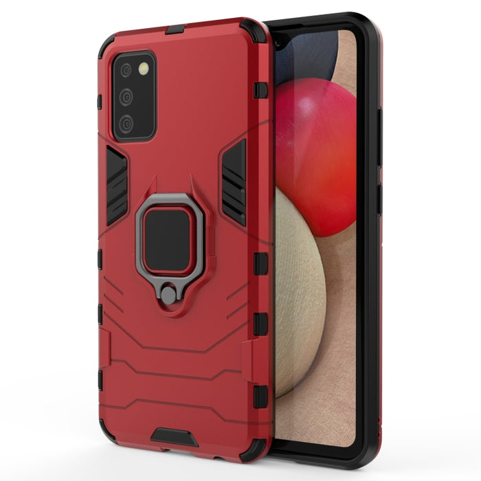Funda protectora a prueba de golpes de PC + TPU con soporte de anillo magnético, For vivo Y52s 5G, For Xiaomi Mi 11, For Samsung Galaxy A02s(EU Edition)